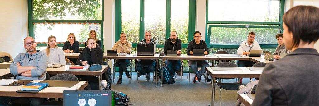 Pädagogin im Unterricht